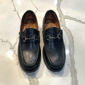 Vintage Gucci Horsebit Loafers